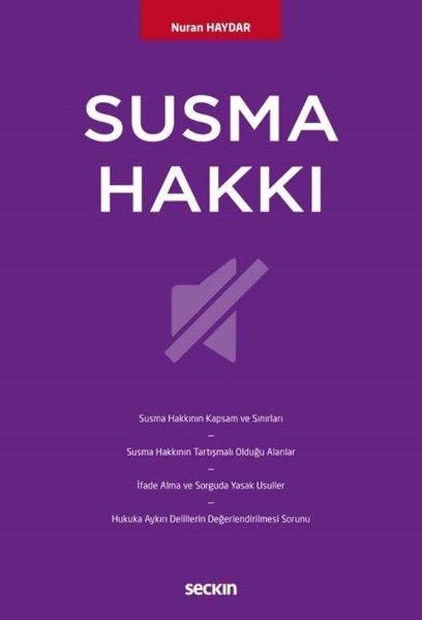 Susma Hakkı - Seçkin Yayıncılık - Image 1