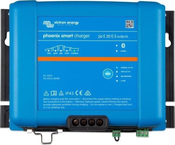 Victron Energy Phoenix Smart Akü Şarj Cihazı 24V 25Ah 3Çıkışlı - Image 1