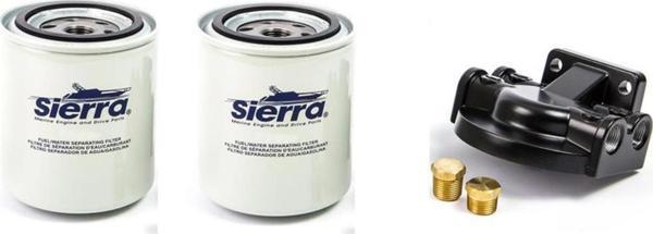 Sierra Braketli Yakıt Filtresi + Yedek Filtre - Image 1
