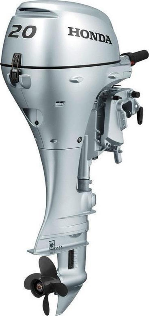 Honda BF20DK2LHU 20Hp Kısa Şaft Manuel Deniz Motoru - Image 1
