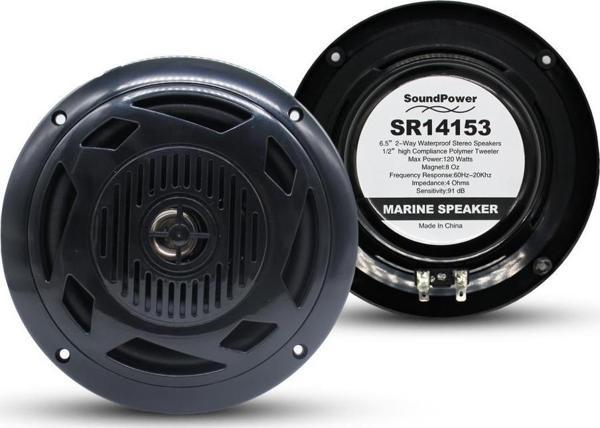Sound Power 6019 Marin Twiterlı Hoparlör 120w - Image 1