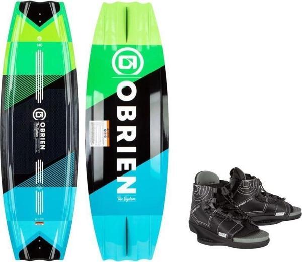 Obrien System Wakeboard 140cm + Clutch Bağlama 44,5-48 Set - Image 1