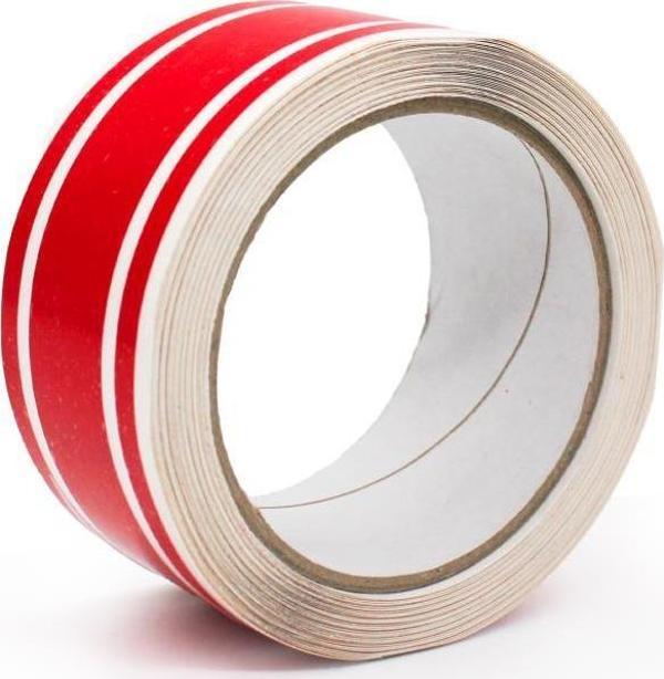 Osculati Fleto Bandı 50mmx10mt Kırmızı-Beyaz - Image 1