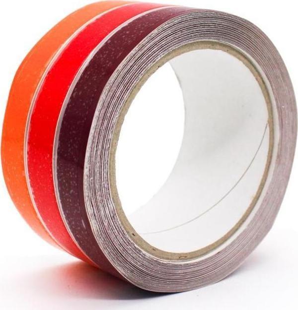 Osculati Fleto Bandı 50mmx10mt Kahve-Kırmızı-Turuncu - Image 1