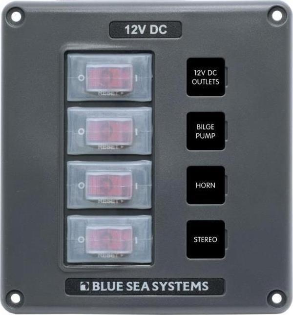 Blue Sea Swicth Panel 4lü - Image 1