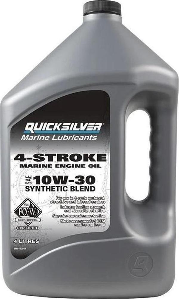 QuickSilver 10W-30 Sentetik Motor Yağı 4lt - Image 1