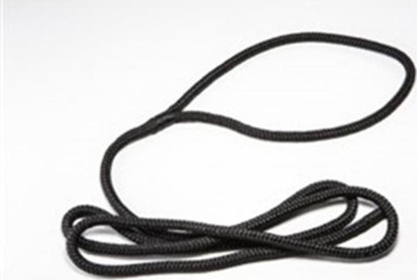 Osculati Kasalı Usturmaça Bağlama Halatı Siyah 6mm - Image 1