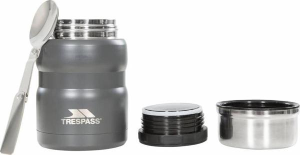 Trespass Scran - Food Flask Unisex Gri Termos Uuacmitr0045-gry - Image 1