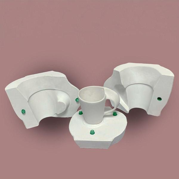 Payidar Model Elit Fincan Alçı Kalıbı Elit Fincan Sanatsal Seri - Image 1