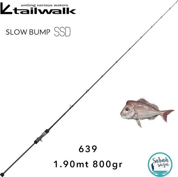 Tailwalk Slow Bump SSD 639 190cm 800gr (1P) Tetikli Slow Jigging Kamış - Image 1