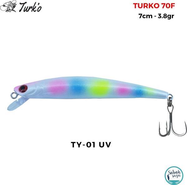Turko 70mm 3.8gr Maket Balık TY-01 UV - Image 1