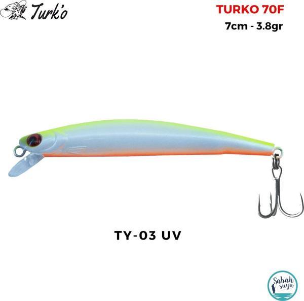Turko 70mm 3.8gr Maket Balık TY-03 UV - Image 1