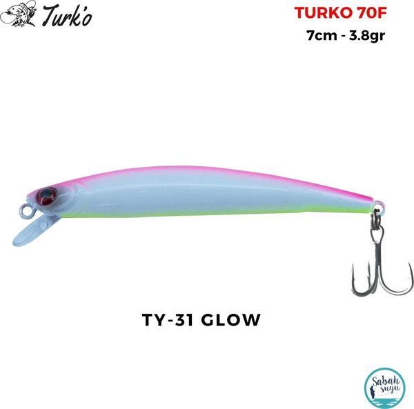 Turko 70mm 3.8gr Maket Balık TY-31 Glow - Image 1