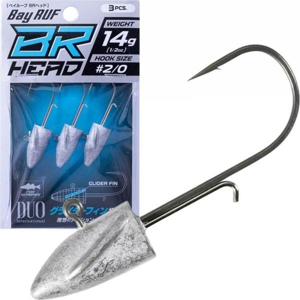 Duo Bay Ruf BR Head Jighead 14gr #2/0 (3 Adet) - Image 1