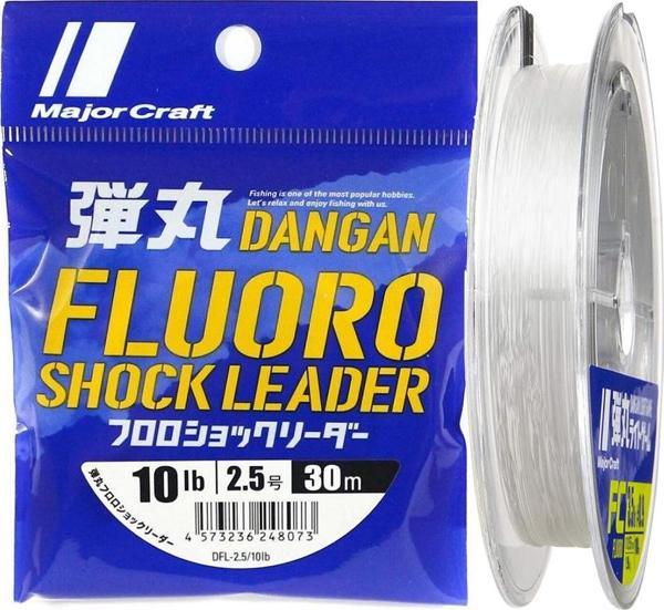 Major Craft Dangan FC Shock Leader DFL PE 2.5 0.26mm 10Lb/4.5kg 30mt - Image 1