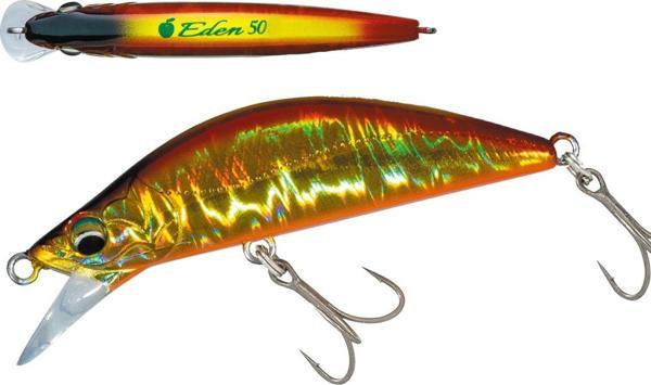 Major Craft Finetail Eden 50HS 5.5gr LRF Sahte Balık # 15 CM Laser Red Gold - Image 1