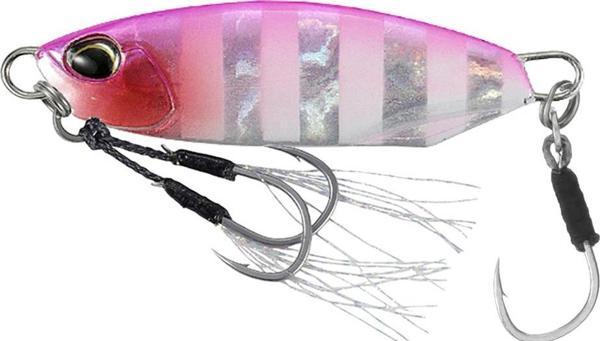 Duo Drag Metal Cast Slow Jig 20gr. PDA0171 Pink Zebra Glow - Image 1