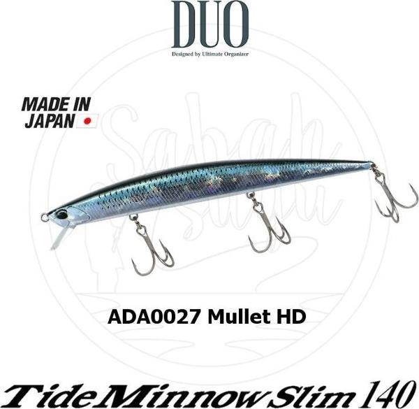Duo Tide Minnow Slim 140 ADA0027 Mullet HD - Image 1