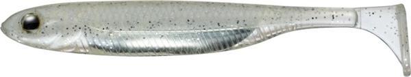 Fish Arrow Flash J Shad Plus SW 10cm (4'') #100 Shirasu Silver Silikon Balık (5 Adet) - Image 1