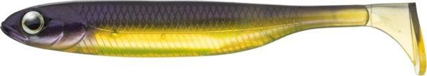 Fish Arrow Flash J Shad Plus SW 10cm (4'') #115 Purple Weenie Silver Silikon Balık (5 Adet) - Image 1