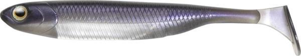 Fish Arrow Flash J Shad Plus SW 10cm (4'') #122 UV Purple Silver Silikon Balık (5 Adet) - Image 1