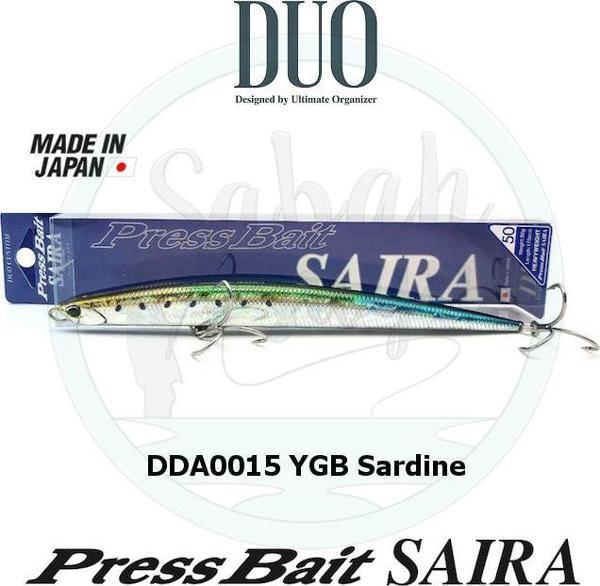 Duo Press Bait Saira 175 DDA0015 YGB Sardine - Image 1