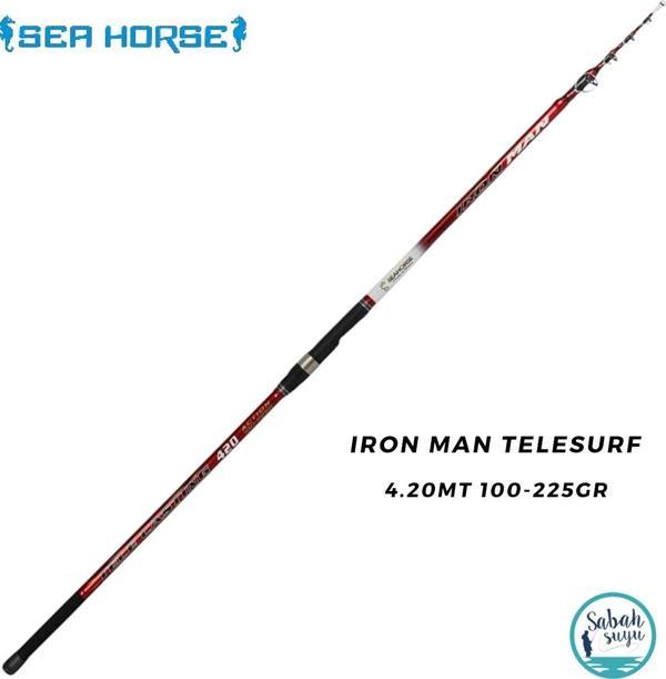 Sea Horse Iron Man 4.20mt 100-225gr Teleskopik Surf Kamış - Image 1