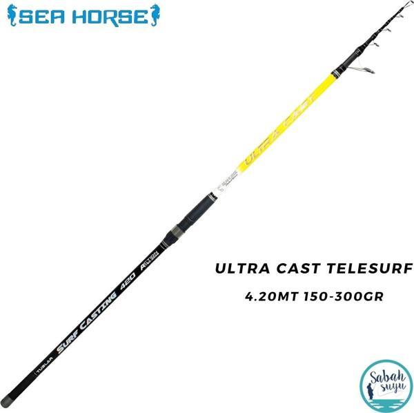 Sea Horse Ultra Cast Surf 4.20mt 150-300gr Teleskopik Surf Kamış - Image 1