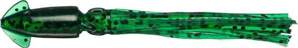 Fish Arrow Flash J Squid 9cm SW #02 Kabura Green Silikon Kalamar (5 Adet) - Image 1
