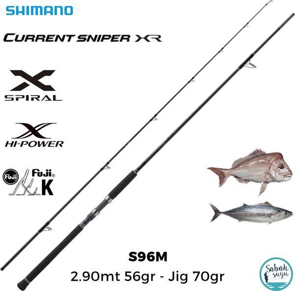 Shimano Currentsniper XR S96M 2.90mt 56gr - Jig 70gr (2P) Shore Jigging Kamış - Image 1