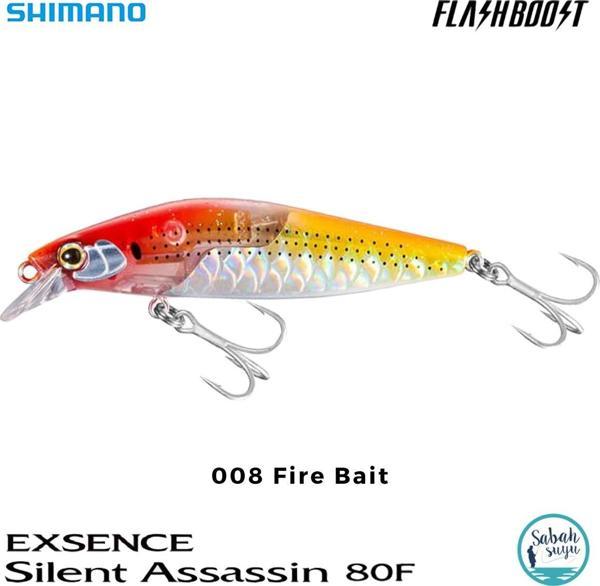Shimano Silent Assassin Flash Boost 80F 8cm 10gr 008 Fire Bait - Image 1