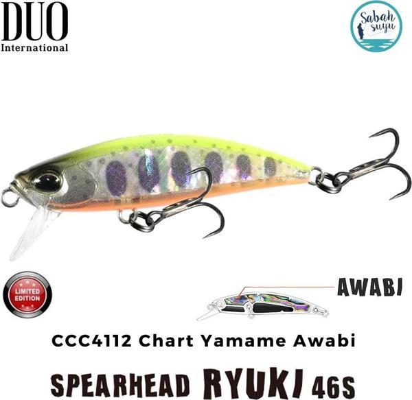 Duo Spearhead Ryuki 46S CCC4112 Chart Yamame Awabi - Image 1