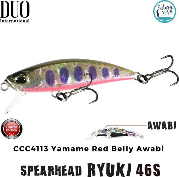Duo Spearhead Ryuki 46S CCC4113 Yamame Red Belly Awabi - Image 1