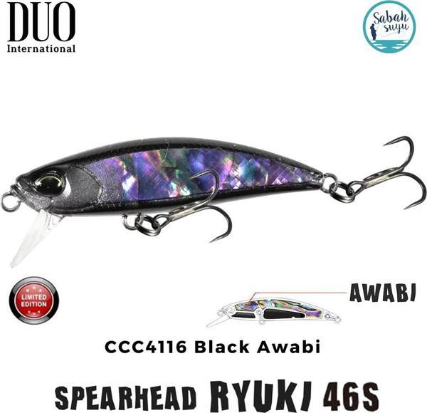 Duo Spearhead Ryuki 46S CCC4116 Black Awabi - Image 1