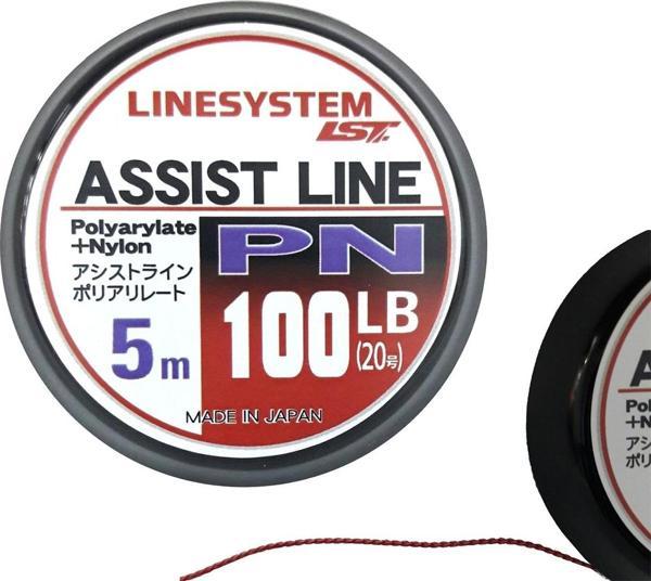 Linesystem PN Assist İpi Kırmızı 5mt 100Lb - Image 1