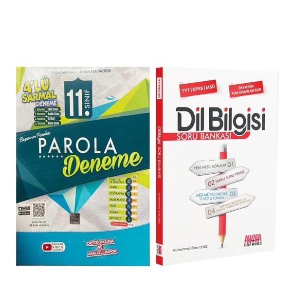 Evrensel İletişim 11. Sınıf Sarmal 4 lü Deneme ve AKM Dil Bilgisi Soru Bankası Seti 2 Kitap - Evrensel İletişim Yayınları - Image 1