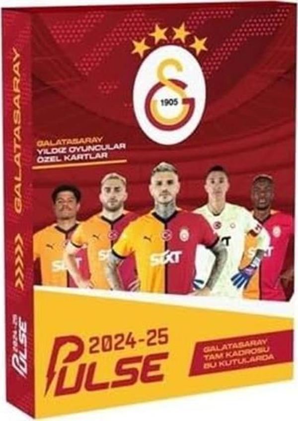 2024 2025 Galatasaray Futbolcu Kartı 12 Kart Pulse - Akm Kitap - Image 1