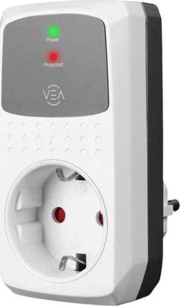 Vea VE-25532 16A 4000W Tekli Akım Korumalı Priz Aşırı Yüksek Gerilim - Image 1
