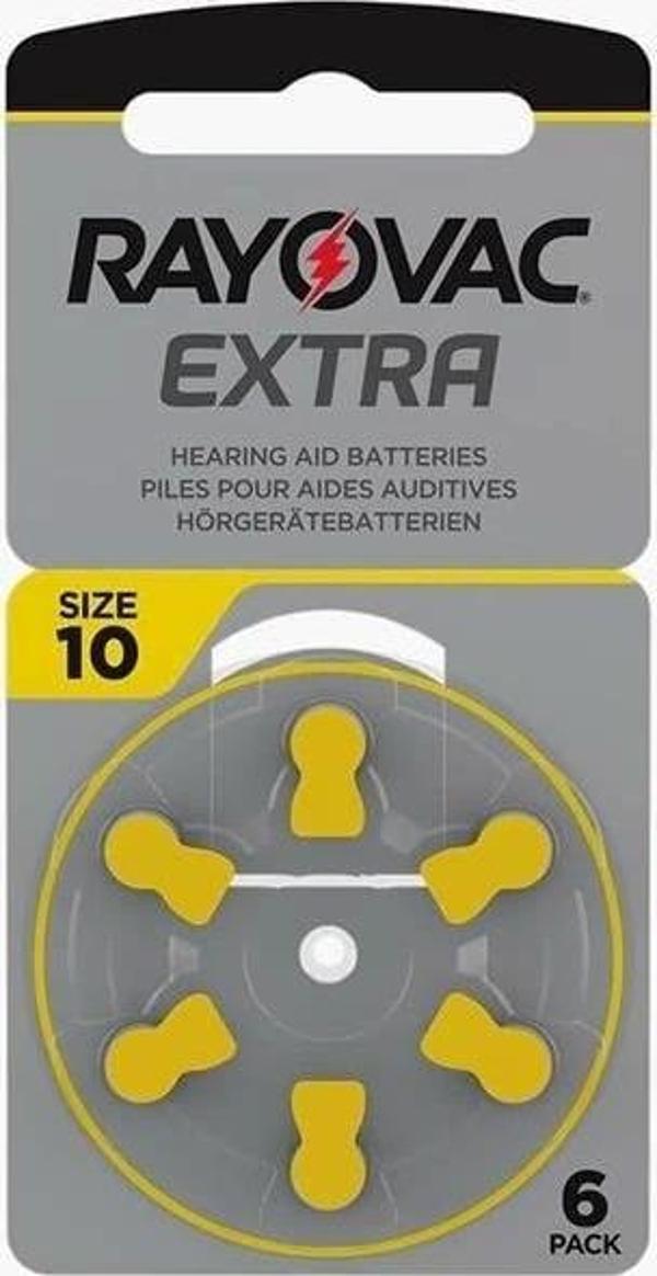 Rayovac 10 Numara Kulaklık Pili (6'lı Paket) - Image 1