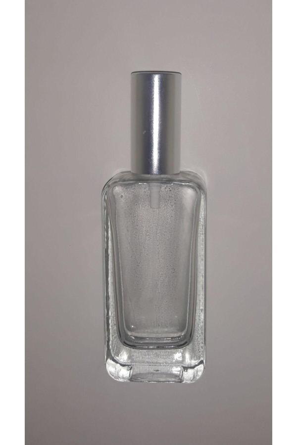 D&B Yol Boşparfüm Şişesi 50 Ml (5 Adet) Gri Kapak Plastik Valf Iphone (Tekrar Doldurulabilir)  Boş Şişe - Image 1
