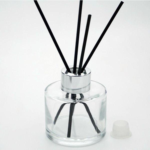D&B Yol Boş Silindir Bambu 100 Ml ( 4 Adet ) Şeffaf Oda Şişesi - Image 1
