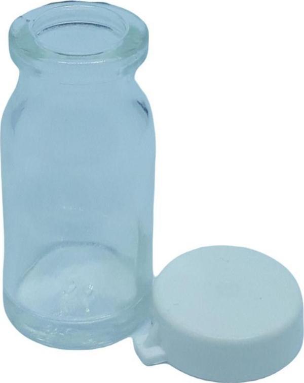 D&B Yol Serum Tıpalı Şeffaf Boş Şişe 10 Ml 5 Adet - Image 1