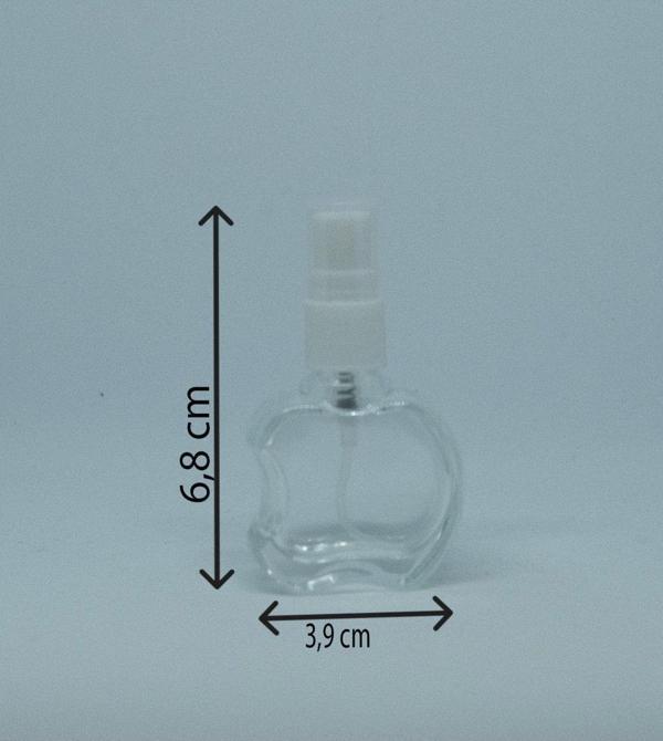D&B Yol Parfüm Ve Kolonya Şişesi 10 Ml 10 Adet (Tekrar Doldurulabilir) Boş Cam Beyaz Sprey Şişe - Image 1