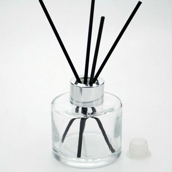 D&B Yol Silindir Bambu 100 Ml ( 2 Adet ) Şeffaf Boş Oda Şişesi - Image 1