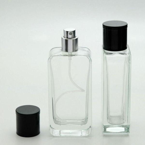 D&B Yol Parfüm Ve Kolonya Şişesi 50 Ml 10 Adet (Tekrar Doldurulabilir) Iphone Beyaz Kapak Cam Şişe - Image 1