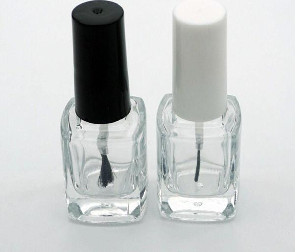 D&B Yol Boş Oje Şişesi 12 Ml (5 Adet) Kare Boş Şişe - Image 1