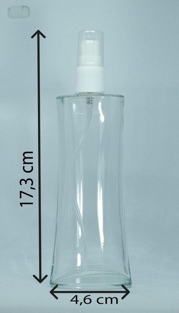 D&B Yol Boş Parfüm Şişesi 100 Ml (3 Adet) Şeffaf Kapaklı Eyfel (Tekrar Doldurulabilir) Boş Şişe - Image 1