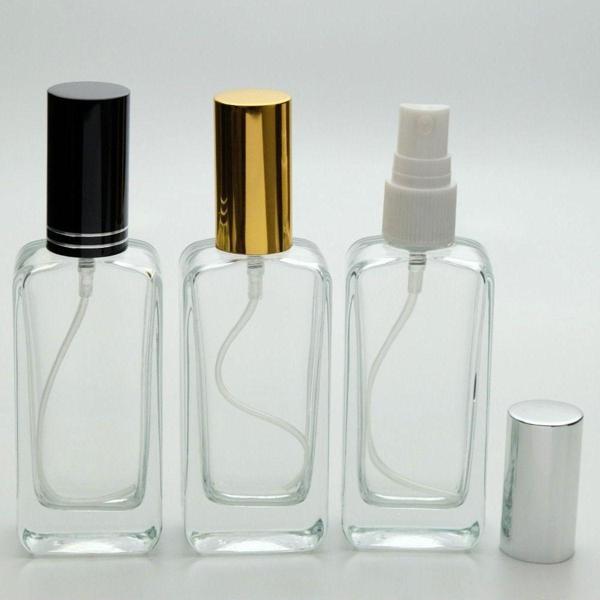 D&B Yol Boş Parfüm Şişesi 50 Ml (2Adet) Iphone (Tekrar Doldurulabilir-Çevirmeli Kapak) Metal Kapak Plastik Valf Iphone Boş Şişe - Image 1