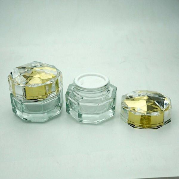 D&B Yol Krem Kutusu 50 Ml (4 Adet) Şeffaf Özel Kapaklı Kavanoz - Image 1