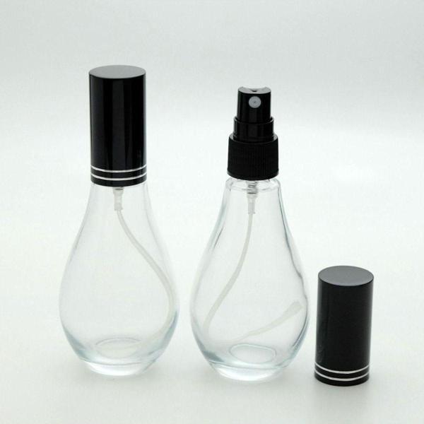D&B Yol Boş Parfüm Şişesi 70 Ml (4 Adet) (Tekrar Doldurulabilir) Boş Ampul Şişe Siyah Kapak Plastik Valf - Image 1